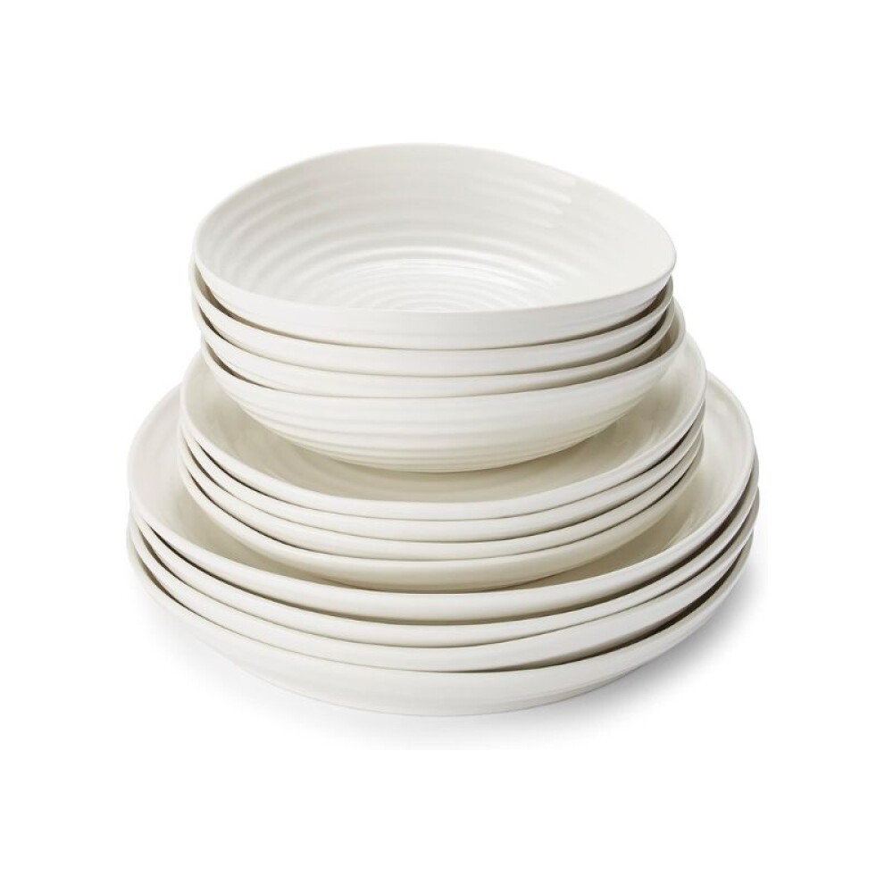 PORTMEIRION S CONRAN SET DE 12 PIEZAS BLANCO PORTMEIRION S CONRAN SET DE 12 PIEZAS BLANCO