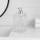 Dispensador de jabón 350ml TRANSPARENTE