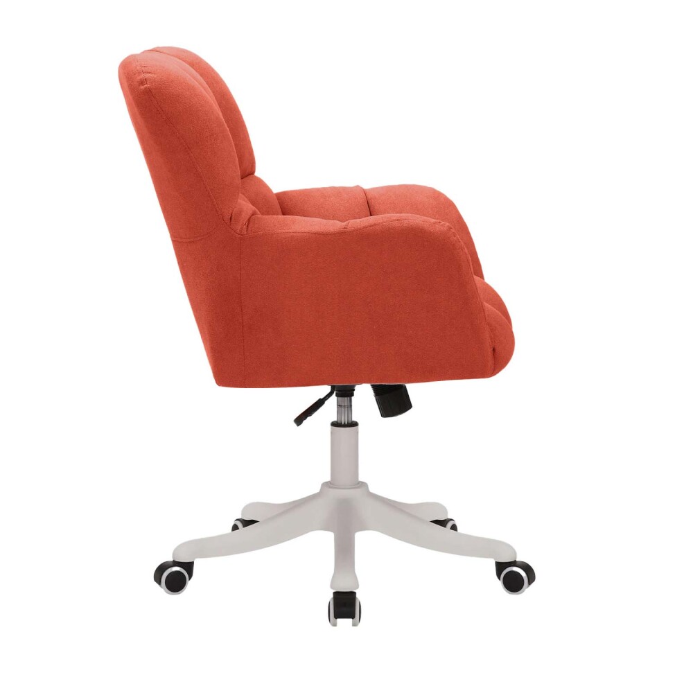 ASIENTO DE OFICINA TELA NARANJA SEUL