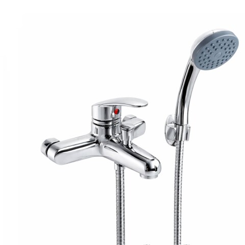 Grifería de ducha Monocomando exterior con transferencia Murdock cromado Brillante Grifería De Ducha Monocomando Exterior Con Transferencia Murdock Cromado Brillante