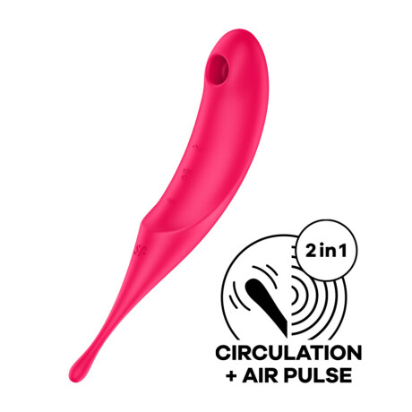 Satisfyer Twirling Pro Air Pulse Vibrador 2en1 Satisfyer Twirling Pro Air Pulse Vibrador 2en1