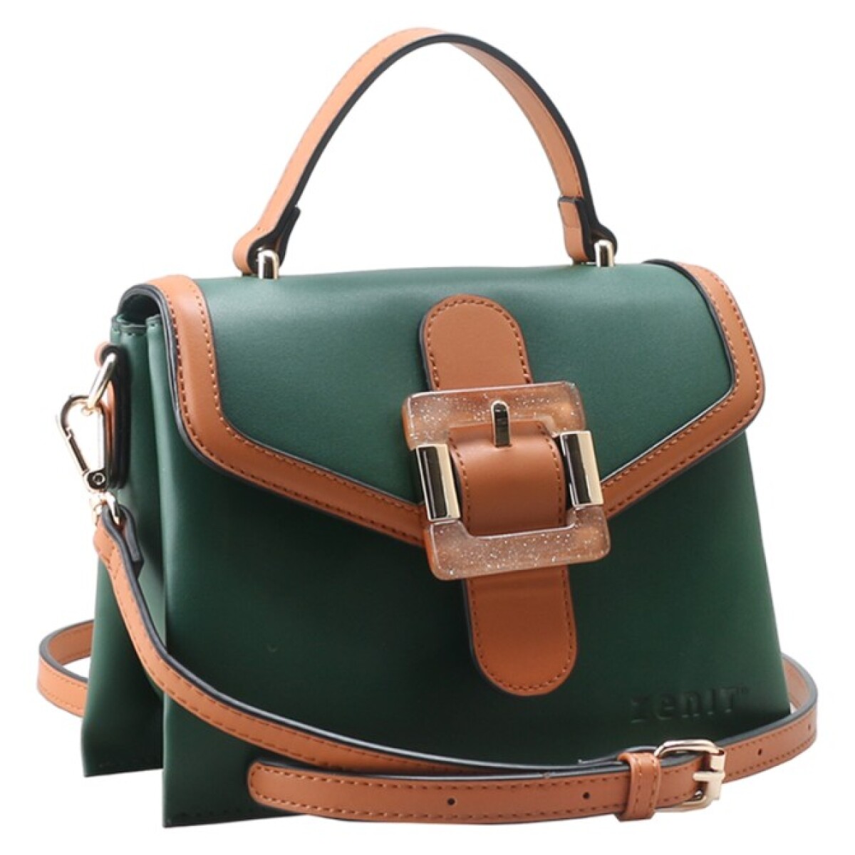 CARTERA ZNT GREEN C/HEBILLA - VERDE 