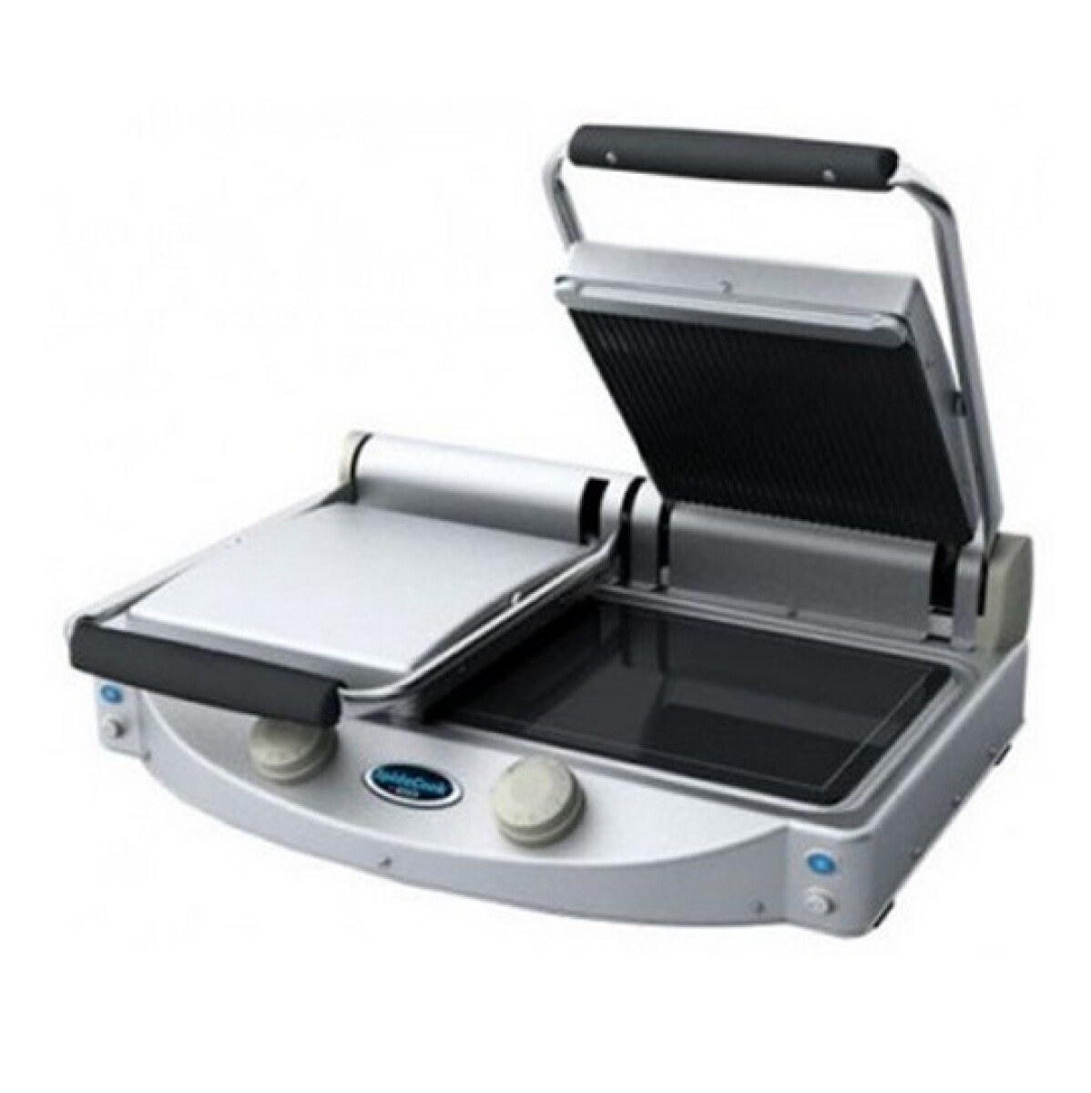 Plancha con prensa grill doble 