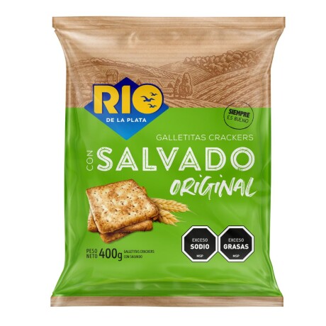 GALLETITAS CRAKERS C/SALVADO RIO DE LA PLATA 400 GR 001