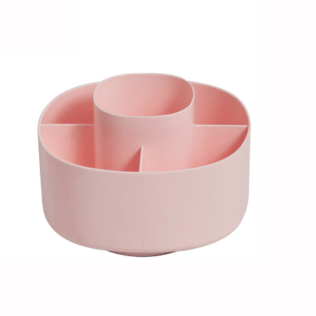 Organizador con rotación rosa