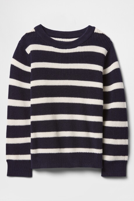 Buzo A Rayas Toddler Niño Navy Uniform