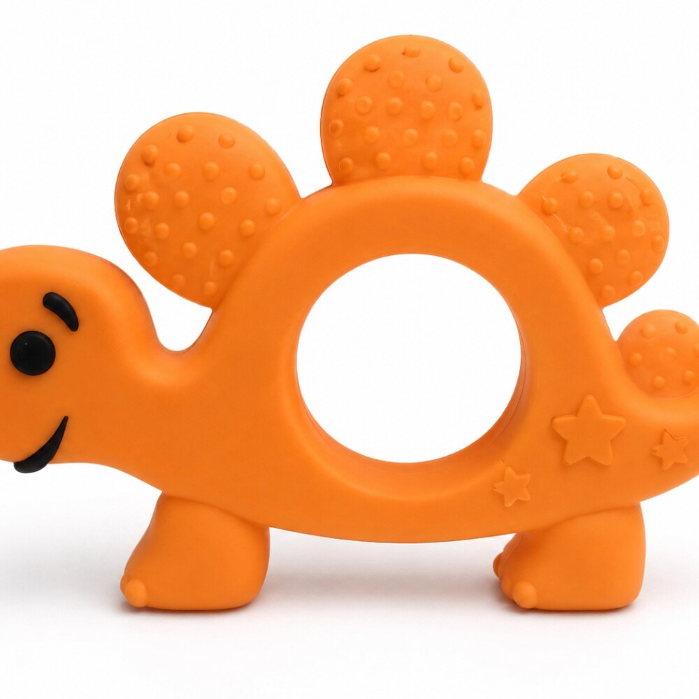 Mordillo animales P&F dino naranja