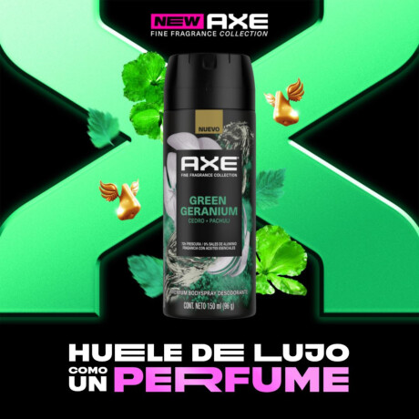 Axe Deo Aerosol Green Geranium 150ml Axe Deo Aerosol Green Geranium 150ml