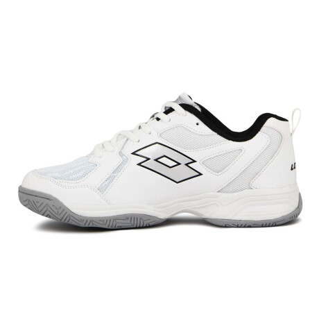 Lotto Champion Hombre Indoor/Paddle/Volley Blanco-Plata
