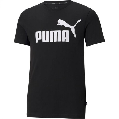 Remera Puma Moda Niño Ess Logo Tee B Negro S/C