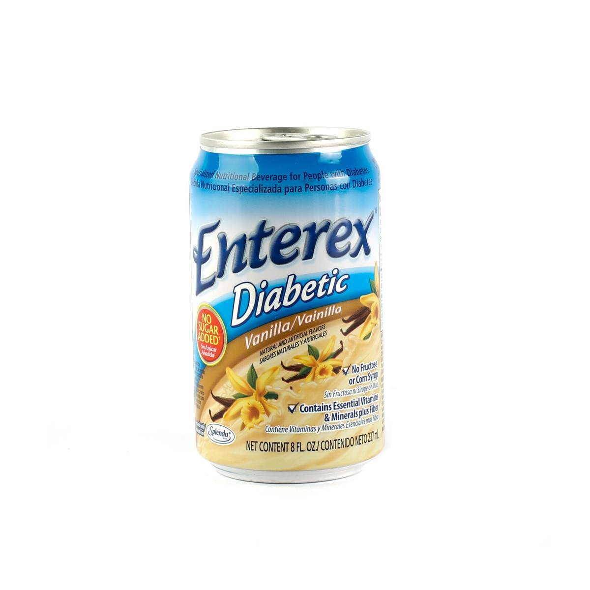 ENTEREX DIABETIC C/FIBRA - VAINILLA LIQ. 