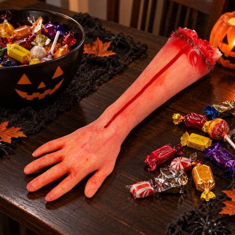 Mano decorativa con sangre 32cm Sc