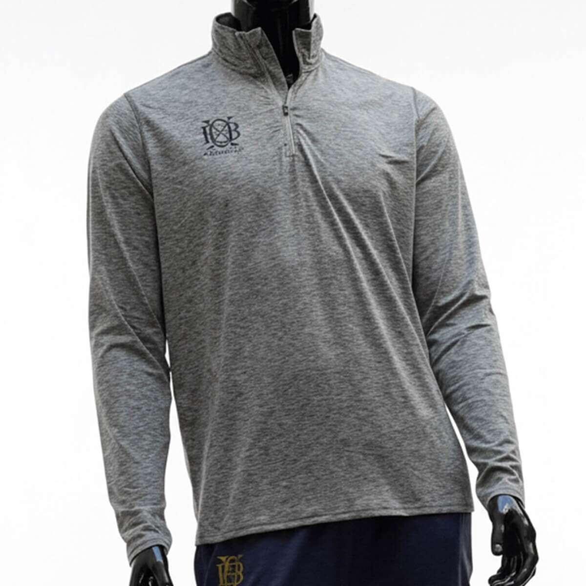 Buzo Deportivo Ligero Con Cierre - Gris 