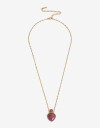 Collares Largos Piedra Collar Largo Perfumero Piedra - Dorado Oro Amarillo