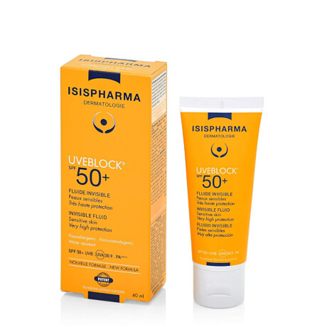 Protector Solar Isispharma Uveblock Invisible FPS50 40ml Protector Solar Isispharma Uveblock Invisible FPS50 40ml