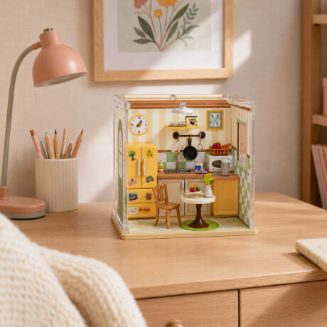 Casita en miniatura para armar Verde