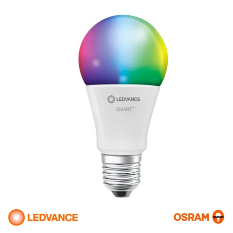 LAMPARA LED SMART LEDVANCE OSRAM RGB A60 9W<br /> WiFi Lámpara LED Smart WiFi LEDVANCE OSRAM A60 9W RGBW