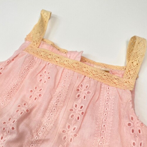 Musculosa Broderi N+ Girl Rosa