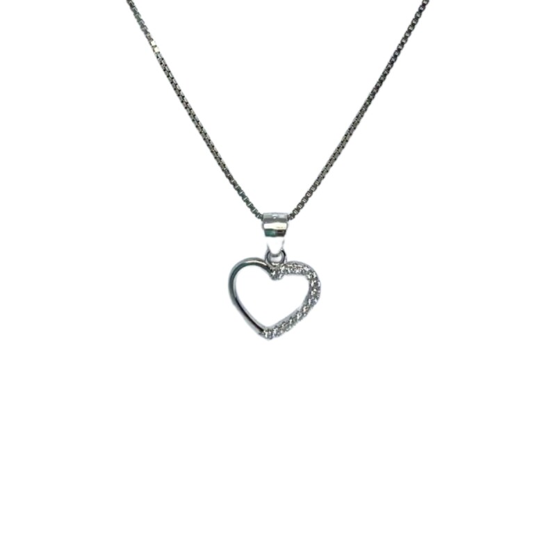 DIJE CORAZÓN MITAD CON CIRCONIAS L6dnip-0067x2