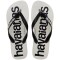 Sandalias Havaianas Top Logomania 2 Hombre Blanco/Negro/Blanco
