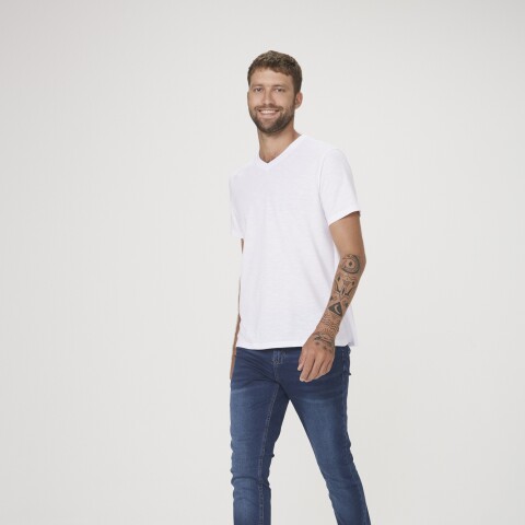 CAMISETA MM MASC BLANCO