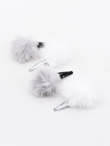 SAPITO POMPON PACK X 4 BLANCO