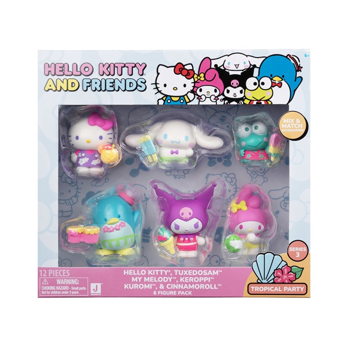 Hello Kitty – Set de Figuras x6 para Jugar 