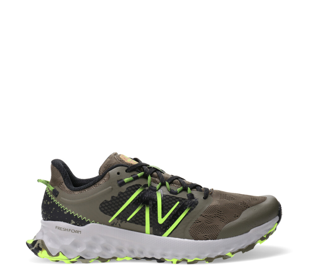 Trail Running Course Verde/Negro/Fluo