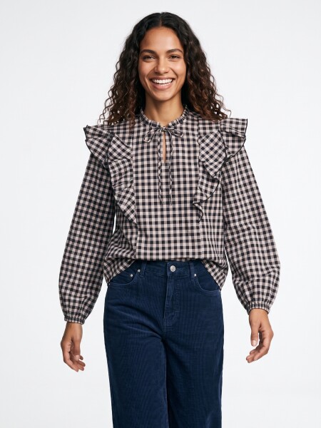 BLUSA BELLUNE CHOCOLATE