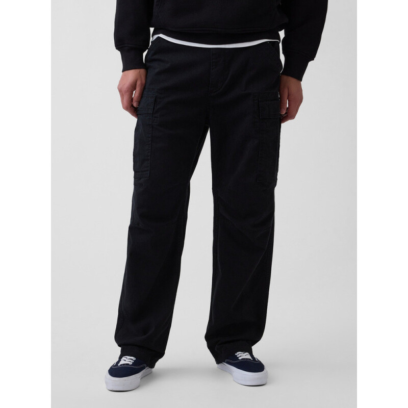 RELAXED FIT CARGO FA25 BLACK 1