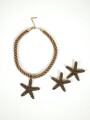 Collar Marea, Set Collar Y Caravanas Color Unico