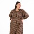Vestido Greta Choco y negro