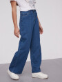 Pantalon Lenicete Azul Medio