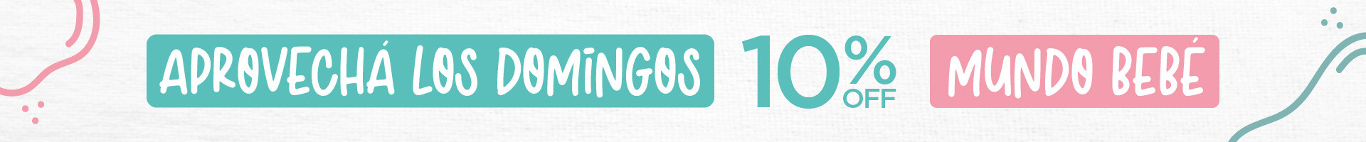 Descuento de Domingo Bebes