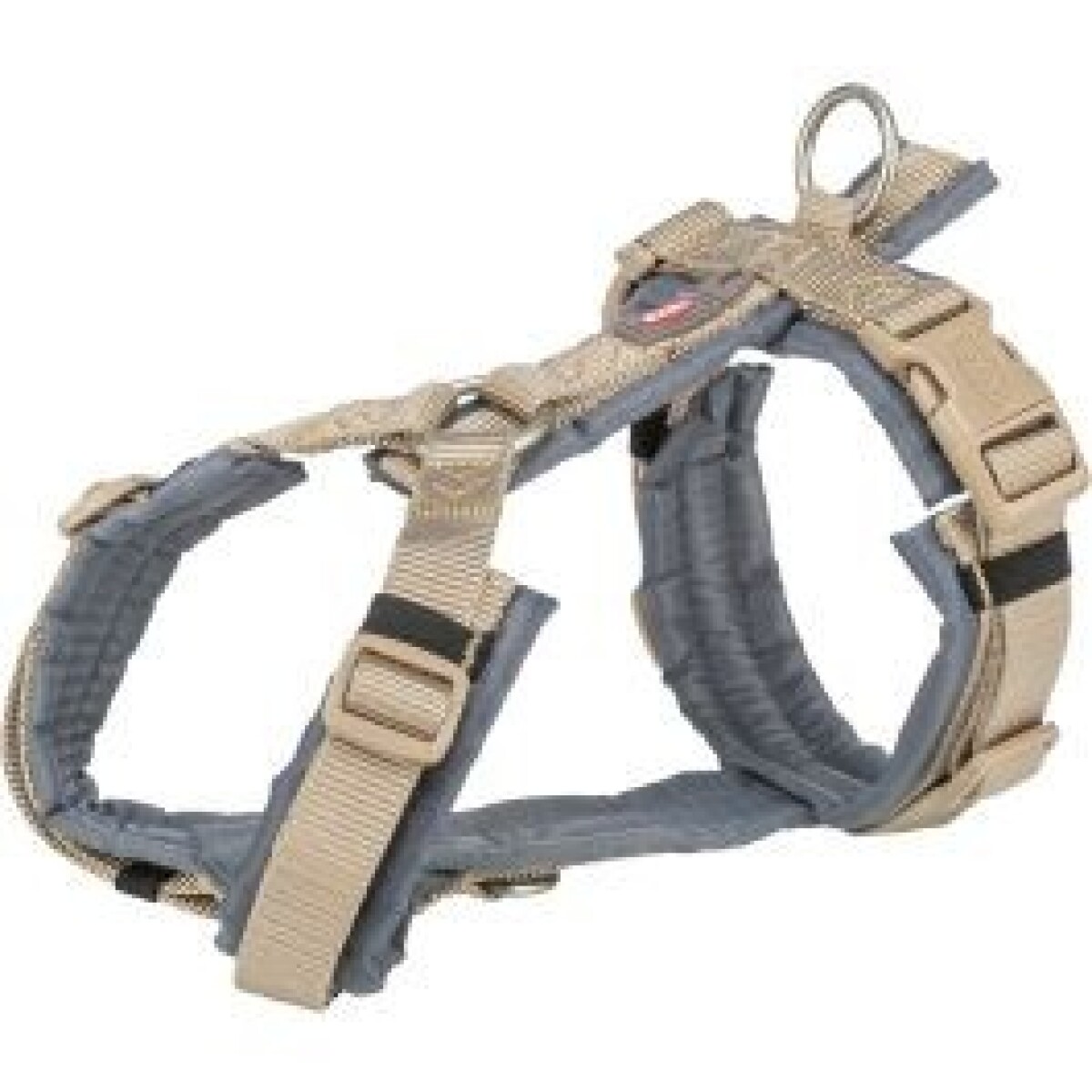 PREMIUM TREKKING HARNESS, XS–S: 32–38 CM/13 MM, SAND/GRAPHITE 