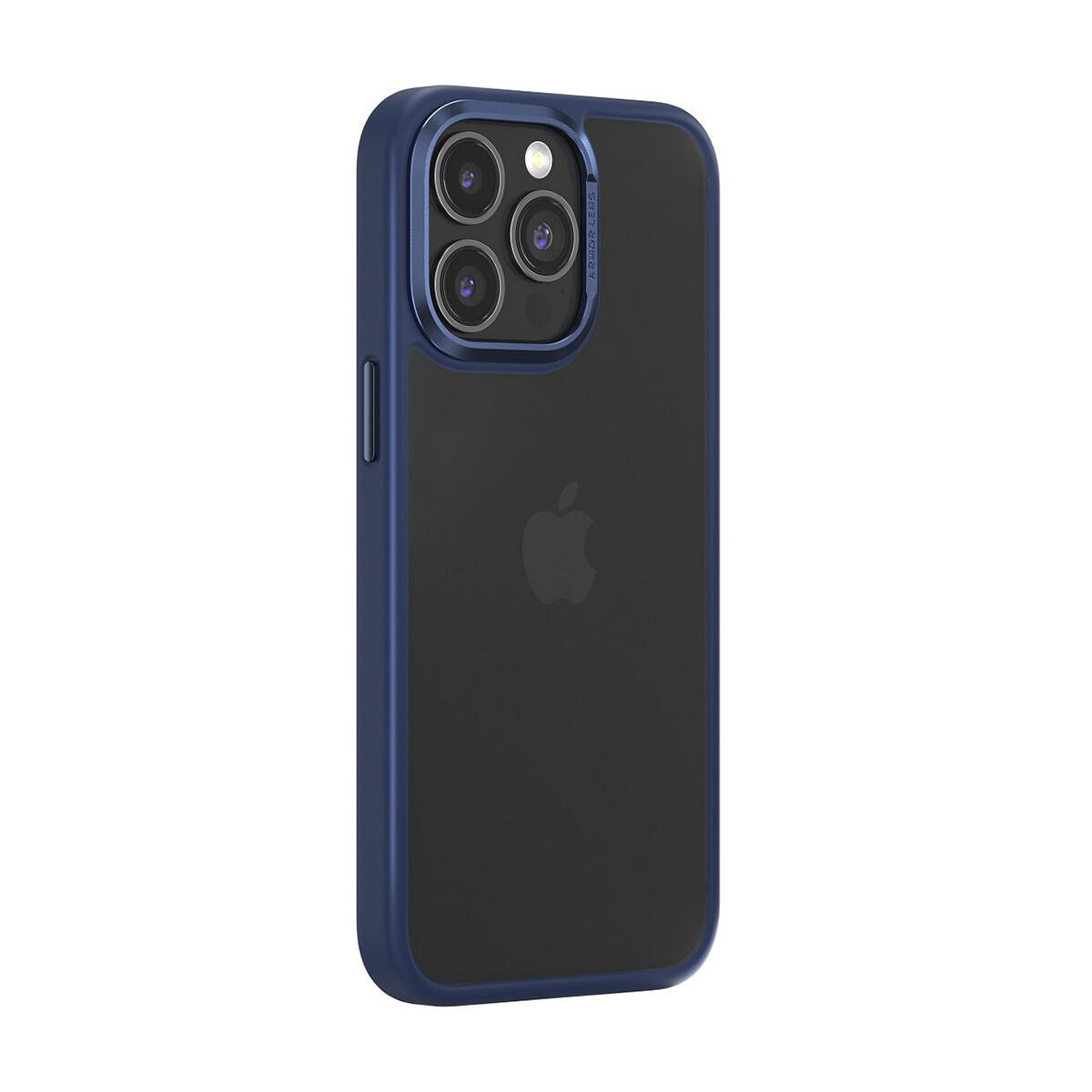 Protector Case con Borde Anti-Shock Joy Elegant para iPhone 15 Pro Max - Blue 