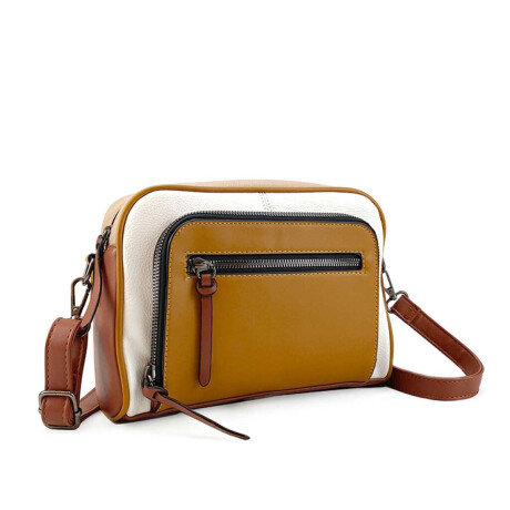 Cartera Esparta Maíz, Blanco, Musgo Y Habano