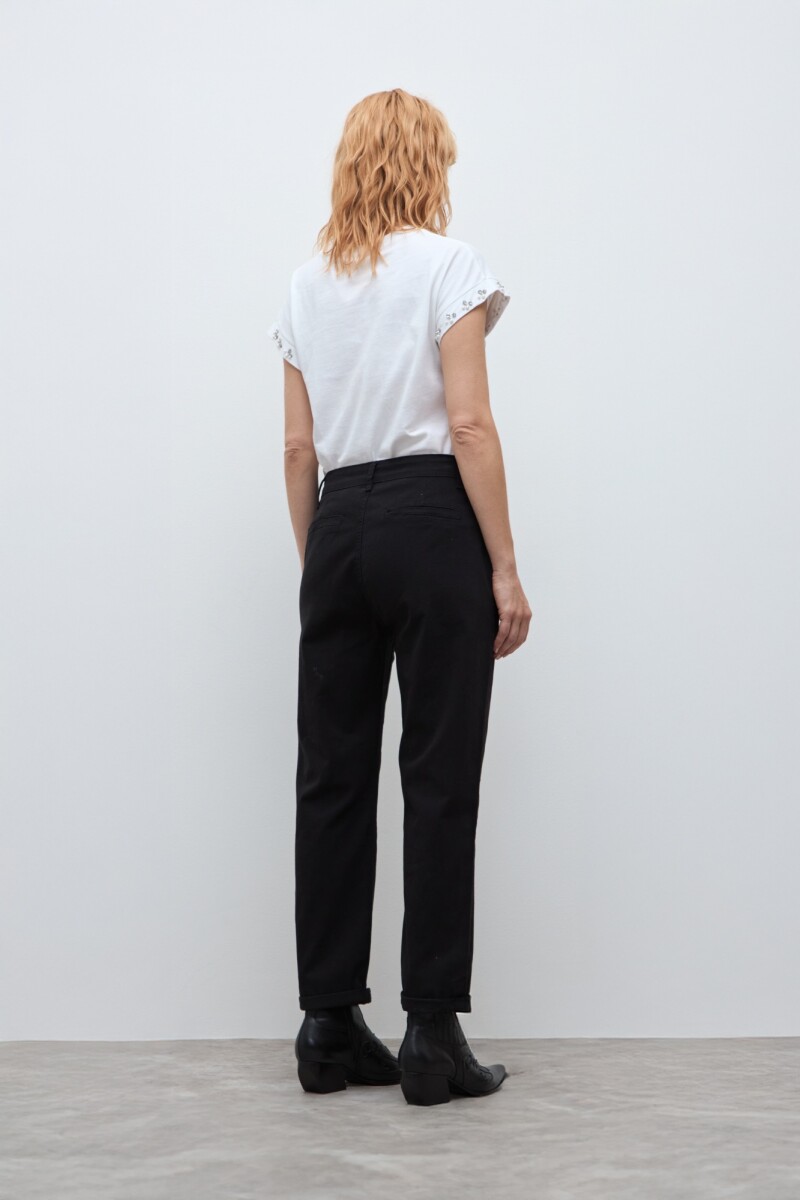 Pantalón chino negro
