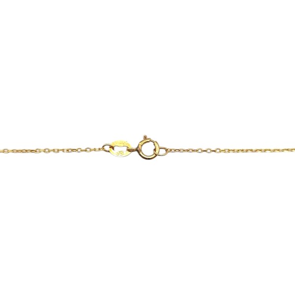 Cadena oro Force fina -Oro bajo -Sin Piedra-CD8044 Sinpiedra