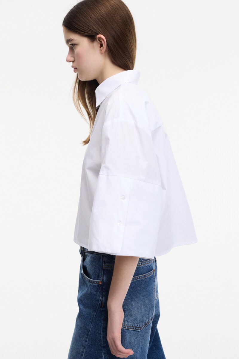 CAMISA CORTA Blanco