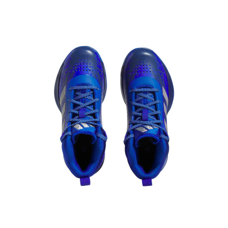 adidas CROSS EM UP 5 SHOES WIDE Royal Blue / Silver Metallic / Victory Blue