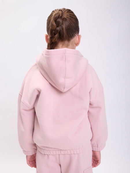 Campera sherpa interior Rosa