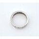 Anillo En Oro 18K Blanco Con Incrustaciones De Brillantes Anillo En Oro 18K Blanco Con Incrustaciones De Brillantes