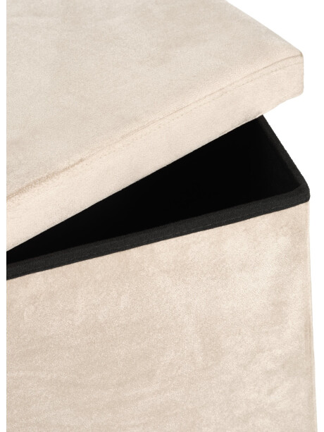 Puf AUNING 76x38 con almac terciopelo arena osc Puf AUNING 76x38 con almac terciopelo arena osc