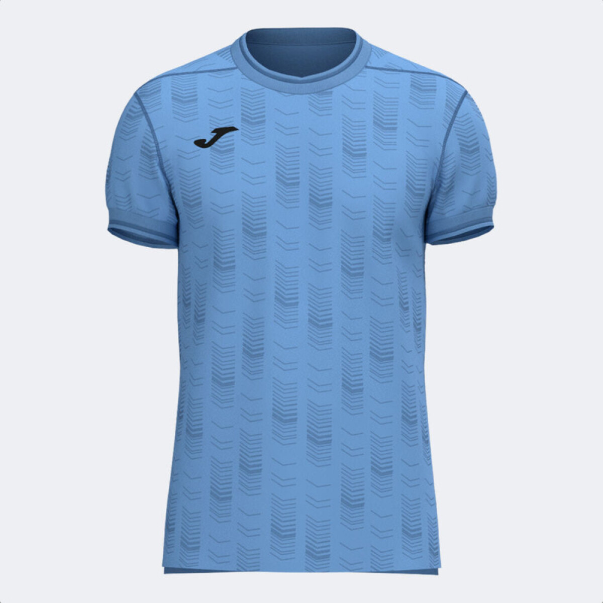 CAMISETA MANGA CORTA SMASH NARANJA - AZUL CARIBE/CHUMBO/BLANCO 