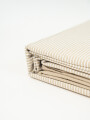 Sábanas 2 Plazas Queen 144 Hilos Stripes Taupe / Mink / Vison
