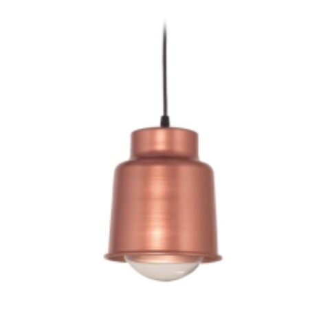 COLGANTE 1L TRELEW COBRE CHAPA E27 D35CM COLGANTE 1L TRELEW COBRE CHAPA E27 D35CM