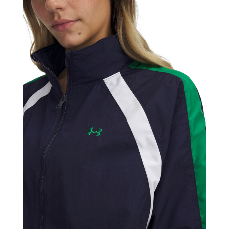 Icon Crinkle Track Jacket-BLU BLU-410