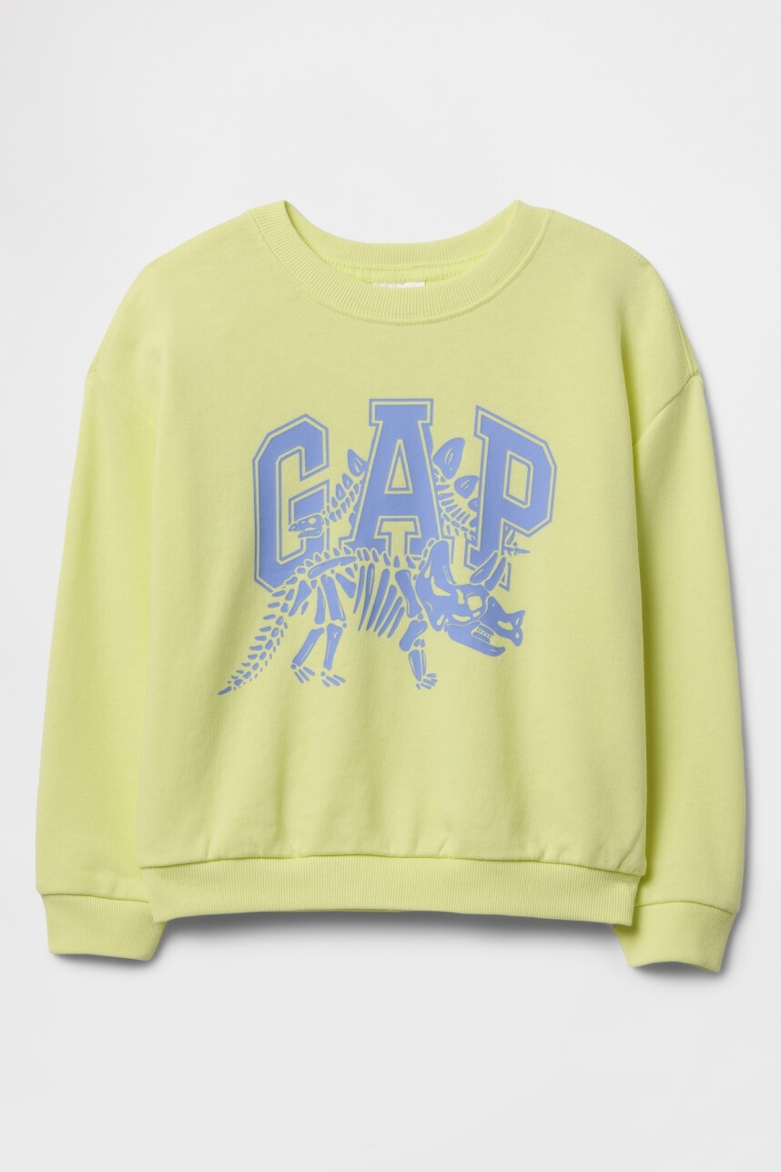 Buzo Deportivo Logo Gap Sin Felpa Toddler Niño Citron