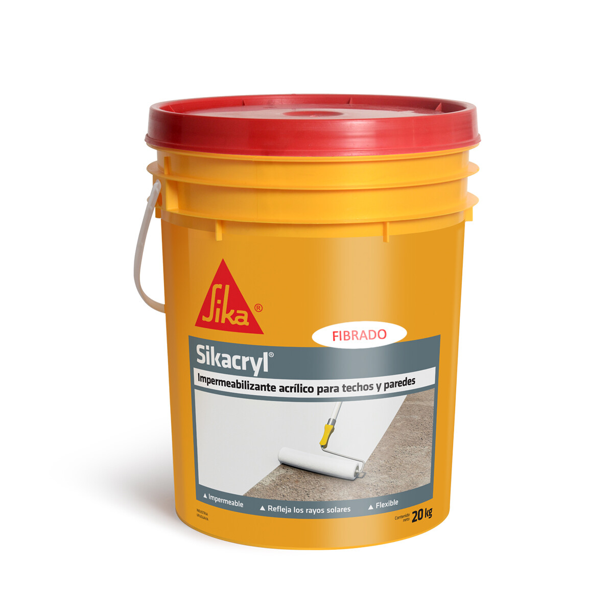 Sikacryl Membrana Acrílica Fibrada Blanco 20kg Sika 